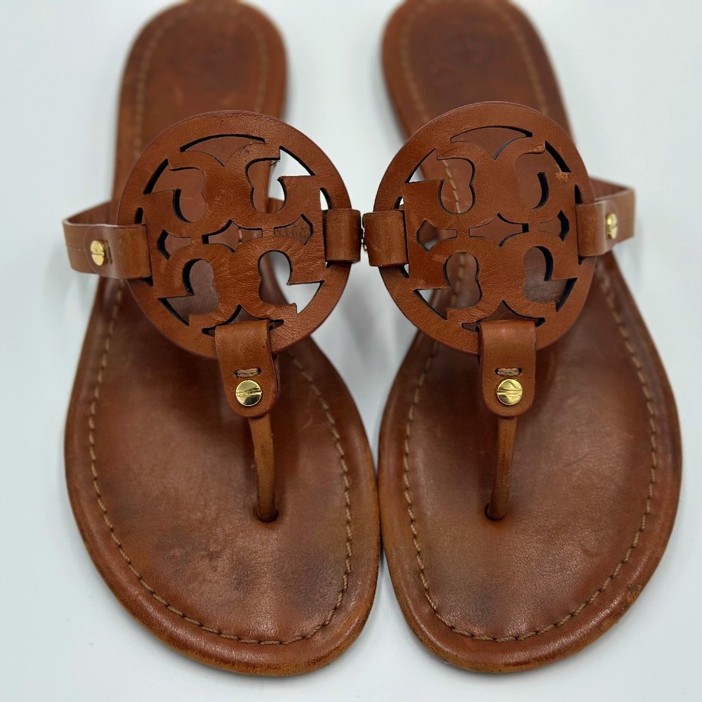 Tory Burch Miller Sandals | Vachetta Color | Size 9